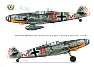 Asisbiz Messerschmitt Bf 109G6R3R6Trop 11.JG27 Red 13 Heinrich Bartels Greece Sep 1943 0A