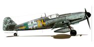 Asisbiz Messerschmitt Bf 109G10R3 Erla 6.JG27 Yellow 24 Antonius Woffen WNr 490655 Germany 1945 0B