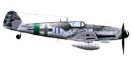 Asisbiz Messerschmitt Bf 109G14ASR3 8.JG27 Blue 11 WNr 785750 Munster Handorf summer 1945 0B