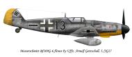 Asisbiz Messerschmitt Bf 109G6AS Erla 5.JG27 Black 13 Arnulf Gottschall Germany 1944 0A