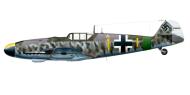 Asisbiz Messerschmitt Bf 109G6R6 9.JG27 Yellow 1 Peter Werfft Mar 1944 0A