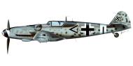 Asisbiz Messerschmitt Bf 109G14 Erla Stab III.JG3 Siegfried Henning WNr 462818 Affeltrangen 17th Dec 1944 0A