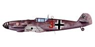 Asisbiz Messerschmitt Bf 109G6 2.JG3 Red 3 France July 1943 0A