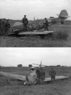 Asisbiz Messerschmitt Bf 109G6 4.JG3 White 9 WNr 20617 landing mishap 3rd Oct 1943 01