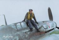 Asisbiz Messerschmitt Bf 109G6 5.JG3 Black 1 Stkn Joachim Kirschner WNr 18802 Amsterdam Schipol Autumn 1943 01