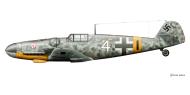 Asisbiz Messerschmitt Bf 109G6 7.JG3 White 4 Hans Schleef Makejewka Aug 1943 0A