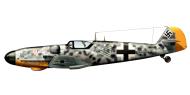 Asisbiz Messerschmitt Bf 109G6 Erla Stab II.JG3 Kurt Brandle WNr 26058 Schiphol Nov 1943 0A