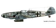 Asisbiz Messerschmitt Bf 109G6R1 Erla Stab II.JG3 Max Bruno Fischer Evreux Normandy Jun 1944 0B