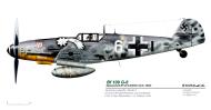 Asisbiz Messerschmitt Bf 109G6WR3 7.JG3 White 6 WNr 26025 Bad Worishofen Germany 14th Oct 1943 0A