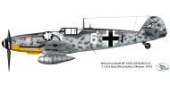 Asisbiz Messerschmitt Bf 109G6WR3 7.JG3 White 6 WNr 26025 Bad Worishofen Germany 14th Oct 1943 0B
