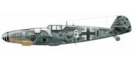 Asisbiz Messerschmitt Bf 109G6WR3 7.JG3 White 6 WNr 26025 Bad Worishofen Germany 14th Oct 1943 0C