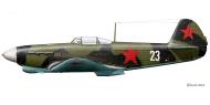 Asisbiz Yakolvev Yak 1b 73rd GvIAP Lydia Litvyak sd by 7.JG3 over Krasnyy Luch 1st Aug 1943 0A