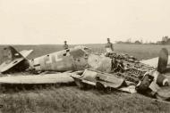 Asisbiz Messerschmitt Bf 109G10 3.JG300 Yellow 1 crash site Germany Apr 1945 eBay 01