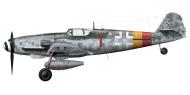 Asisbiz Messerschmitt Bf 109G10R3 Erla 14.JG301 Red 1 Germany 1945 0A