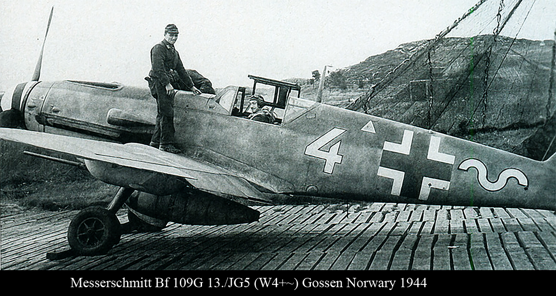 Messerschmitt Bf 109G2R3R6 13.JG5 White 4 Gossen Norwary 1944 01