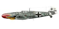 Asisbiz Messerschmitt Bf 109G6R3 Stab I.JG50 Green 1 Hermann Graf WNr 15919 Wiesbaden Erbenheim Holland 1943 0D
