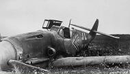 Asisbiz Messerschmitt Bf 109G6 Stab I.JG51 Herbert Epphardt belly landed Eastern front 1943 44 01