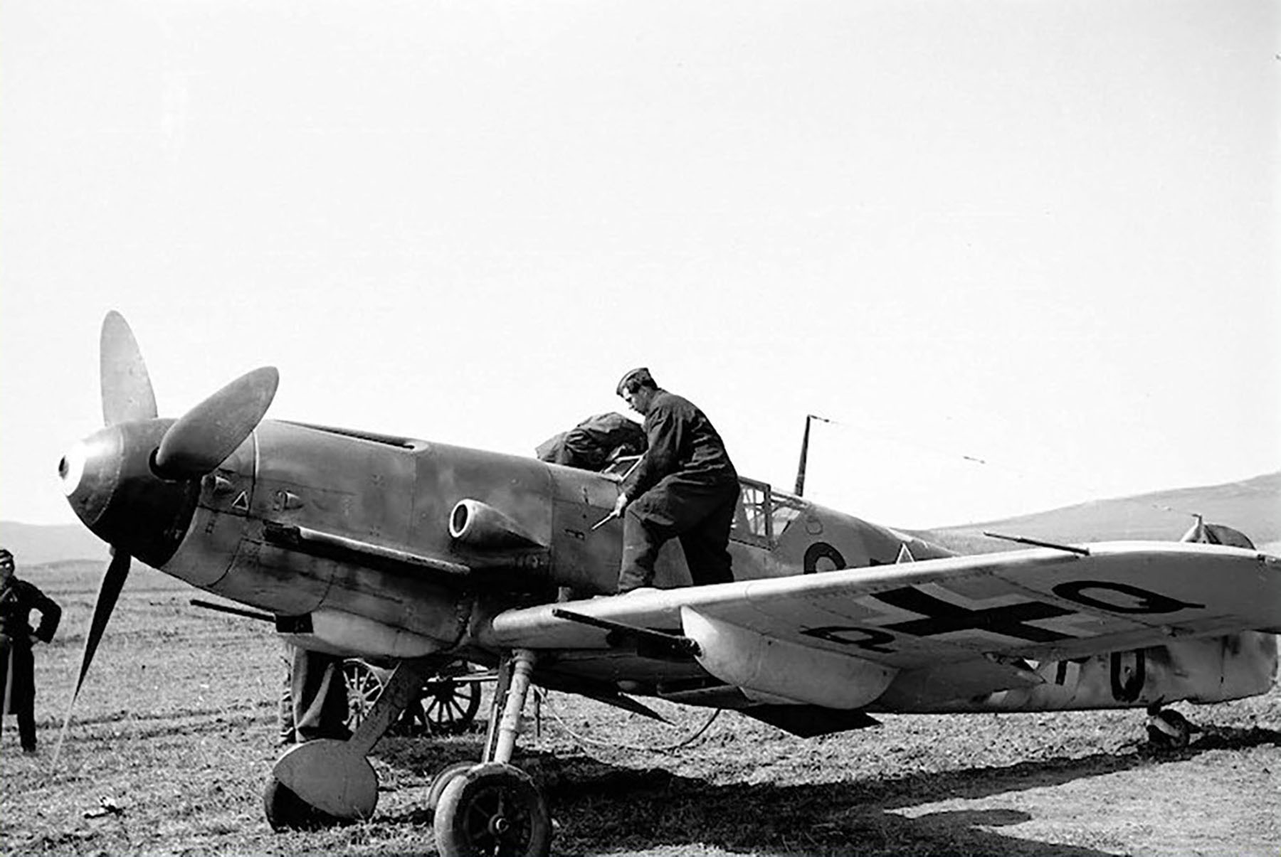 Messerschmitt Bf 109G4R6 13.JG52(Slow) Frantisek Hanovec Stkz CU+PQ Anapa Crimea Apr 1943 06