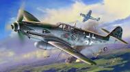 Asisbiz Messerschmitt Bf 109G10 Erla Stab JG52 double chevron Gruppenkommandeur Erich Hartmann artwork 0B