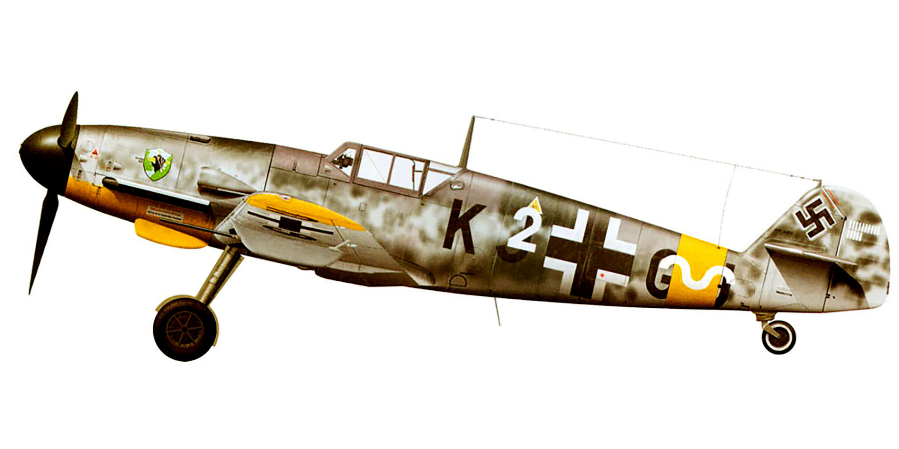 Messerschmitt Bf 109G4R6 7.JG52 Herbert Meissler Stkz KJ+GU WNr 14997 Anapa Russia 28th May 1943 0A