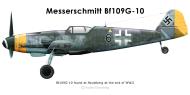Asisbiz Messerschmitt Bf 109G10 Erla 5.JG52 Black 6 Neubiberg May Germany 1945 0A