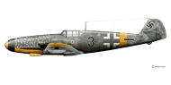 Asisbiz Messerschmitt Bf 109G2 6.JG52 Black 3 Willi Nemitz Anapa Russia 24th Mar 1943 0A