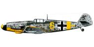 Asisbiz Messerschmitt Bf 109G2R6 6.JG52 Yellow 6 Stkz xx+Mx Anapa Crimea 1943 0C