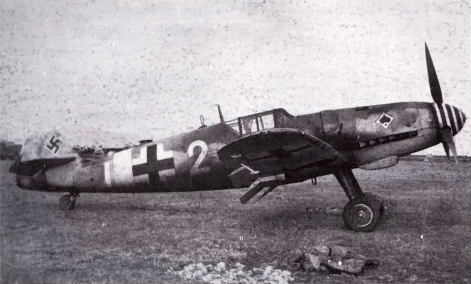Messerschmitt Bf 109G6R3 7.JG53 White 2 Uffz Reinicke WNr 16548 Sicily 1943 01