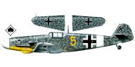 Asisbiz Messerschmitt Bf 109G2 3.JG53 Yellow 5 Bizerte Tunisia Dec 1942 0A 2