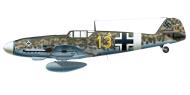 Asisbiz Messerschmitt Bf 109G2Trop 3.JG53 Yellow 13 Wilhelm Crinius WNr 10804 Bizerta Tunisia 8th Jan 1943 0C
