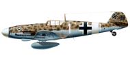 Asisbiz Messerschmitt Bf 109G4R3Trop 7.JG53 White 1 Jurgen Harder Staka Italy Feb 1943 0A