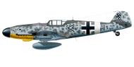 Asisbiz Messerschmitt Bf 109G6R3 Stab I.JG53 Jurgen Harder Gruko WNr 162434 Italy Mar 1944 0A