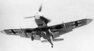 Asisbiz Messerschmitt Bf 109G6R3R6Trop on final approach to land 01