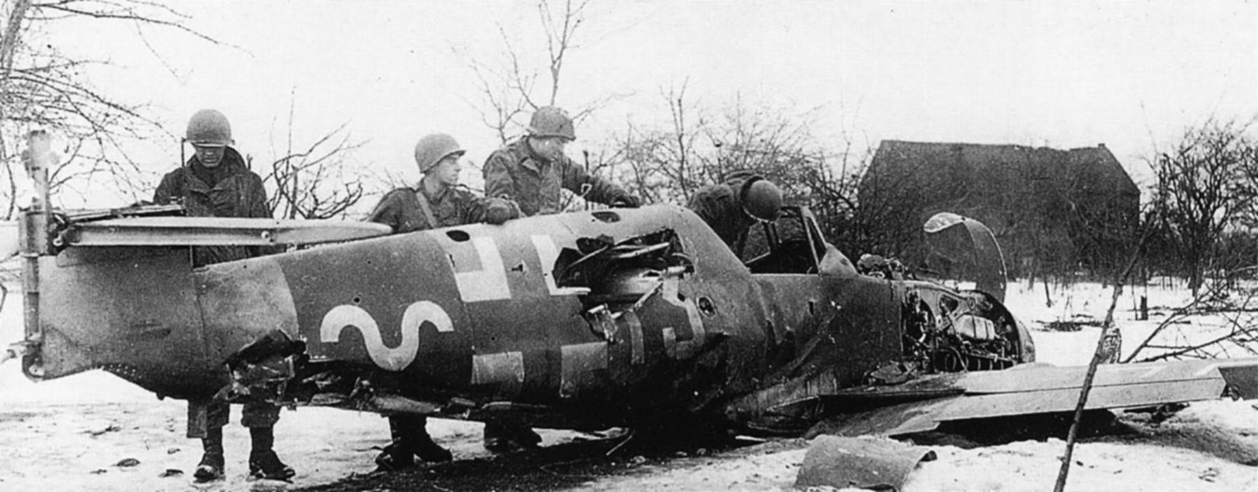 Messerschmitt Bf 109G14AS Erla 13.JG53 White 13 Herbert Maxis WNr 784993 sd op Bodenplatte 1st Jan 1945 08