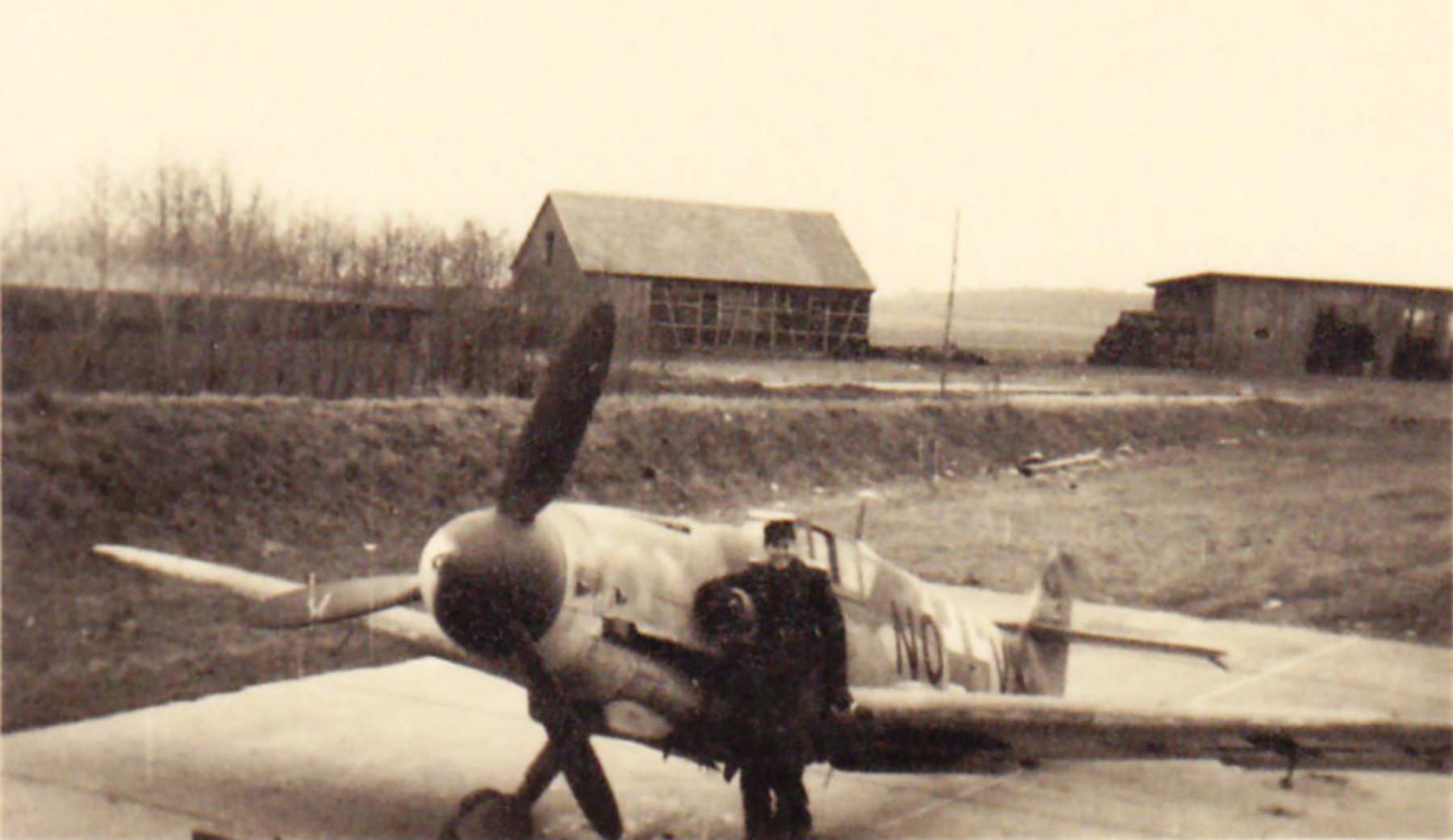 Messerschmitt Bf 109G6 1.NAG5 Stkz NO+VK WNr 160859 Herzogenaurach Bavaria Feb 1944 03