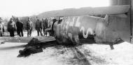Asisbiz Aircrew Luftwaffe JG53 pilot Herbert Maxis body after being shot and robbed Jan 1945 01
