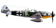 Asisbiz Messerschmitt Bf 109G14AS Erla 16.JG53 Blue 2 Alfred Michel WNr 462892 sd during op Bodenplatte 1st Jan 1945 0A