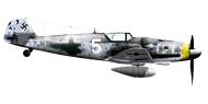 Asisbiz Messerschmitt Bf 109G14R3 Erla 3.JG53 Yellow 5 WNr 782192 Bad Aibling Germany 1945 0A