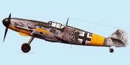 Asisbiz Messerschmitt Bf 109G2 2.JG53 Black 3 Stalingrad Russia 1942 0A