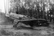 Asisbiz Messerschmitt Bf 109G6 1.JG53 White 1 WNr 160087 abandoned at Braunshardt Germany 1945 eBay 01