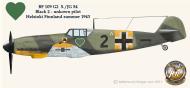 Asisbiz Messerschmitt Bf 109G2 5.JG54 Black 2 Helsinki Finland 1943 0A