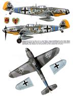 Asisbiz Messerschmitt Bf 109G6R3 9.JG54 Yellow 1 Wilhelm Schilling WNr 440141 Ludwigslust 20th Feb 1944 0A