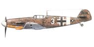 Asisbiz Messerschmitt Bf 109G2R3Trop 1.JG77 White 3 Horst Schlick WNr 10533 abandoned Bir el Abd AF 4th Nov 1942 0B