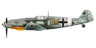 Asisbiz Messerschmitt Bf 109G6 9.JG77 Yellow 16 Wolfgang Ernst Chilivani Sardinia 1943 0A