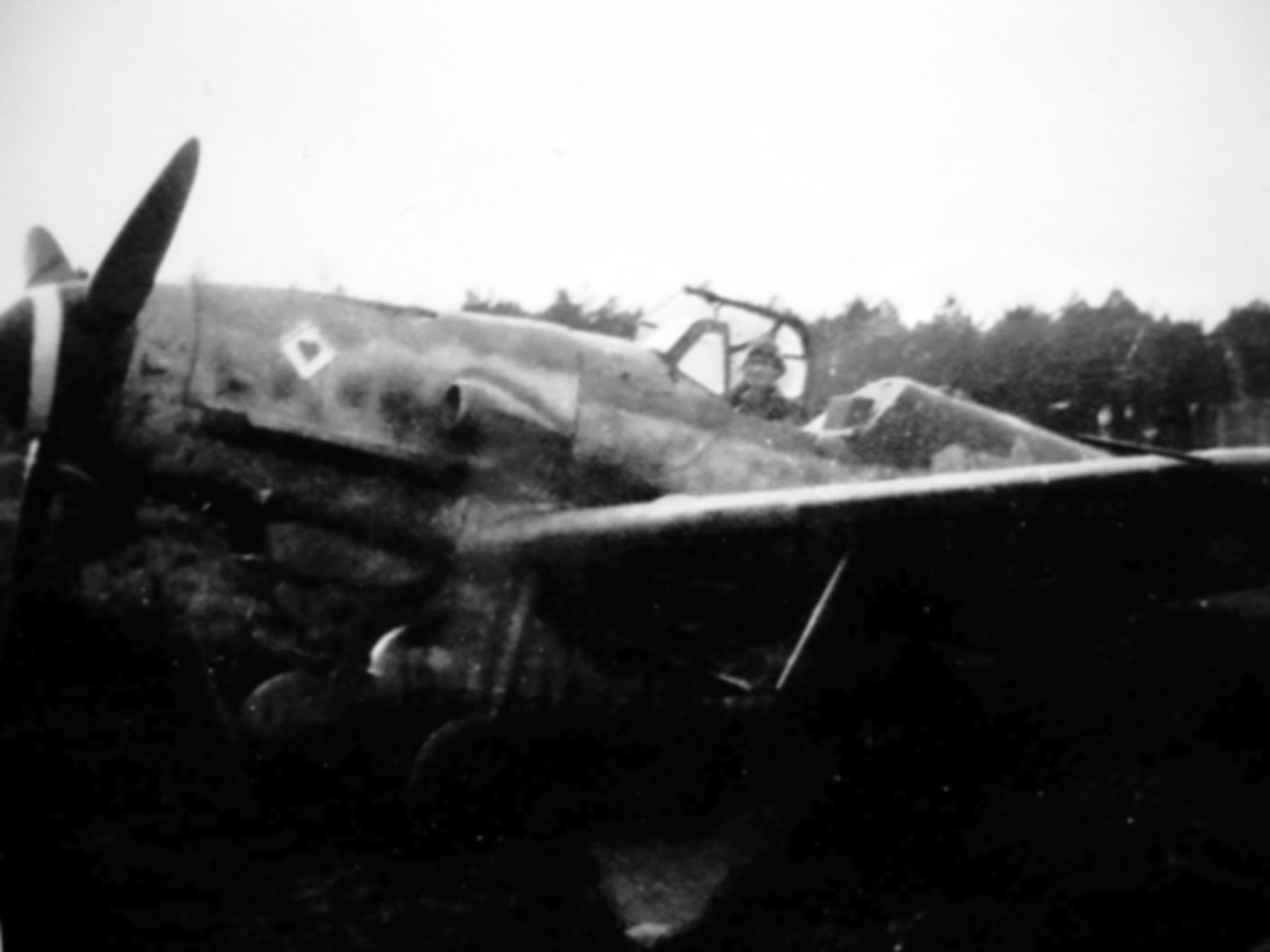 Messerschmitt Bf 109G14R3 Erla 7.JG77 Yellow 15 Willi Drude WNr 463224 Eggersdorf SE Berlin Nov 1944 04