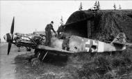 Asisbiz Messerschmitt Bf 109G14AS Erla I.JG77 Green 1 WNr 784930 lies abandoned Twenthe Germany 1945 03