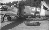 Asisbiz Messerschmitt Bf 109G14AS Erla I.JG77 Green 1 WNr 784930 lies abandoned Twenthe Germany 1945 04