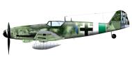 Asisbiz Messerschmitt Bf 109G6 4.JG77 Blue 1 WNr 784930 unknown pilot Dortmund Dec 1944 0A