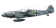 Asisbiz Messerschmitt Bf 109G6R3 Erla 6.JG77 Yellow 3 France 20th Aug 1944 0A