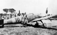 Asisbiz Messerschmitt Bf 109G14 Erla 2.Kroat JG Black 10 surrendered Falconara near Ancona 16th Apr 1945 01
